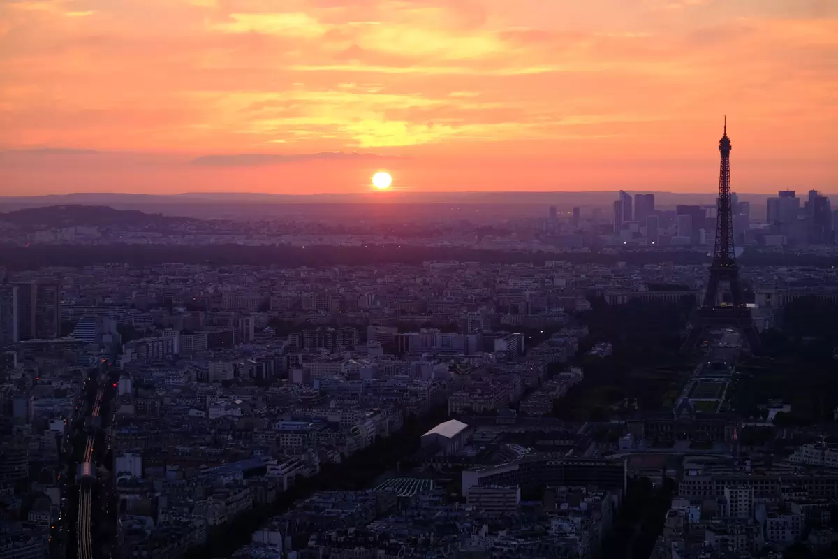 Paris-sunset
