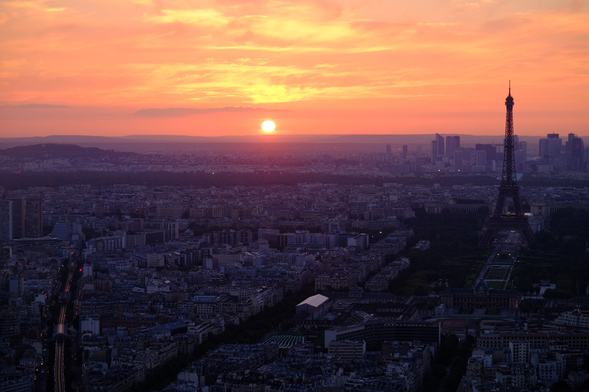 Paris-sunset